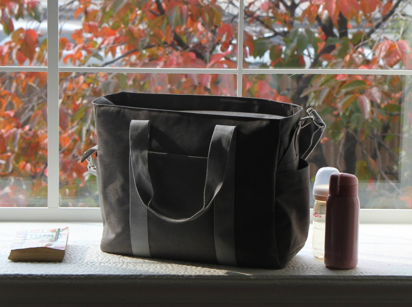 Spectra Grey Tote Bag