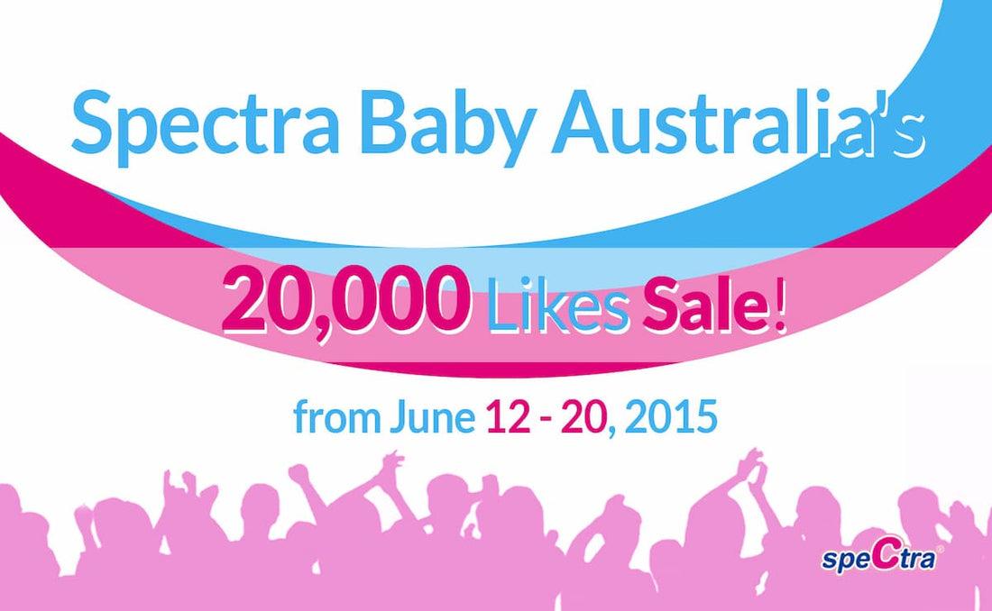[ENDED] Spectra Baby Australia's 20,000 Likes Sale - Shop for a Breast Pump Today!
