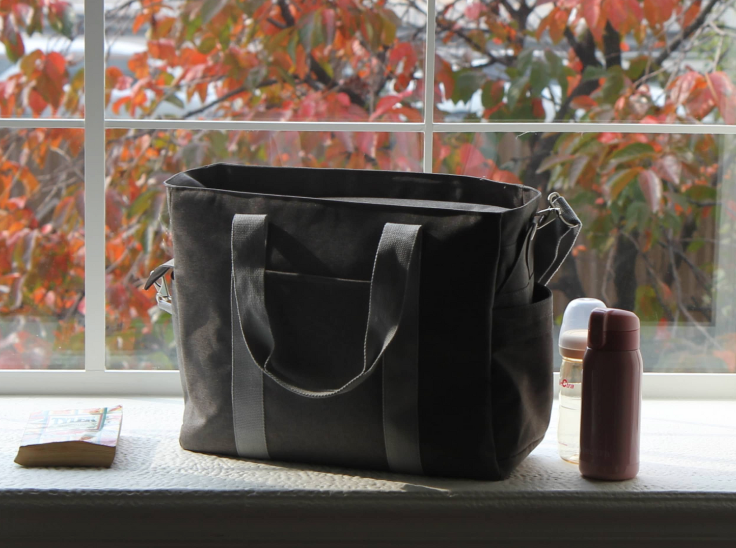 Grey Tote Bag
