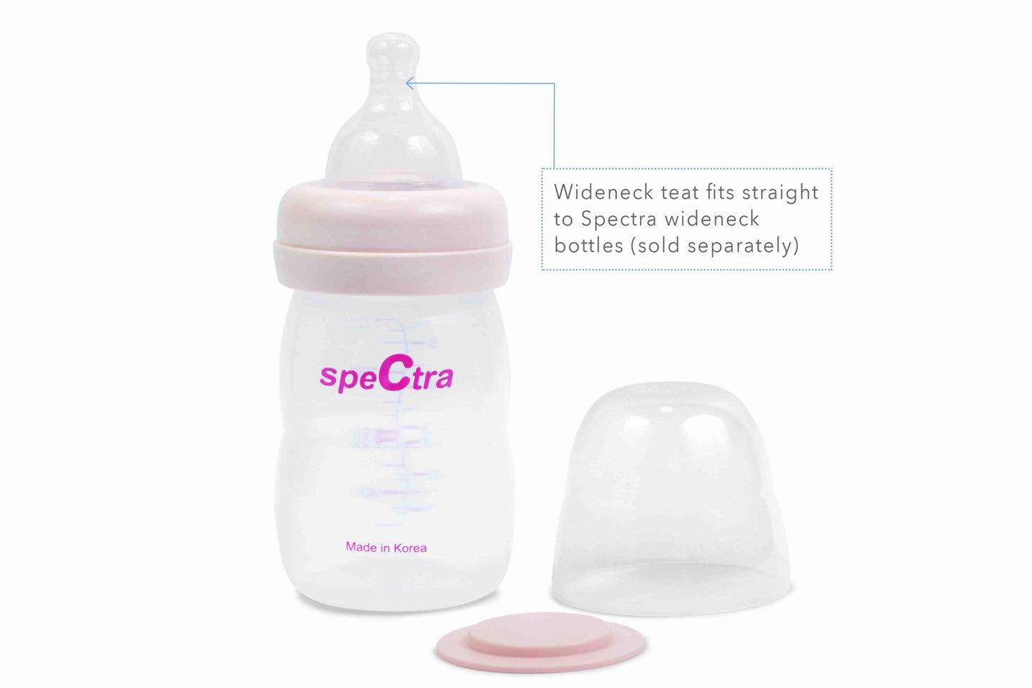 Spectra Wide Neck Teats - 2 Pack – Spectra Baby Australia